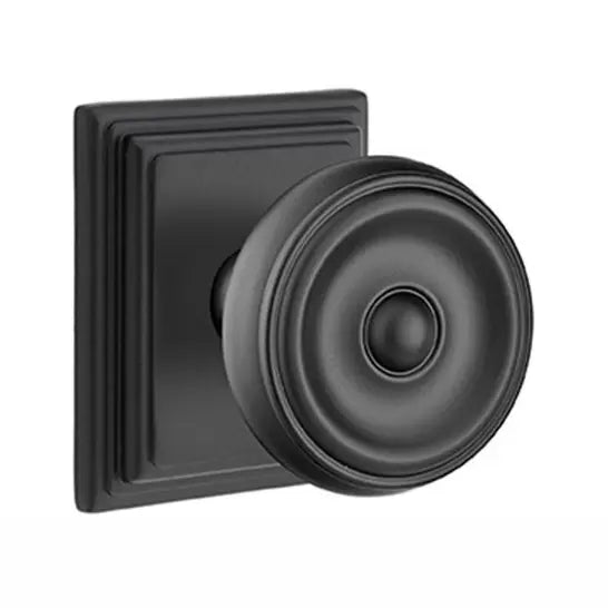 Emtek Waverly Door Knob with Wilshire Rose by Emtek