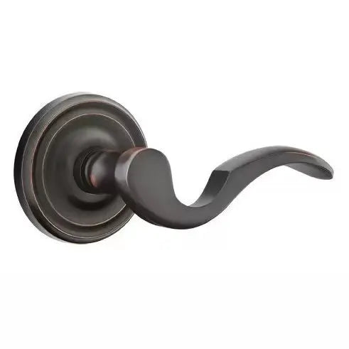Emtek Cortina Door Lever with Regular Rose by Emtek