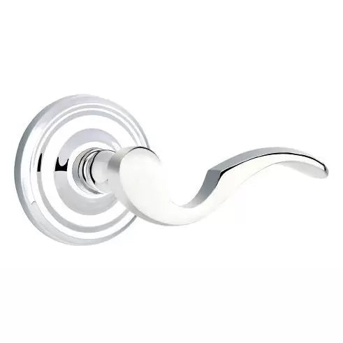 Emtek Cortina Door Lever with Regular Rose by Emtek