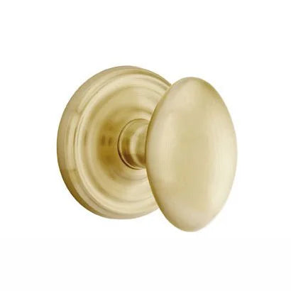 Emtek Egg Door Knob with Regular Rose by Emtek