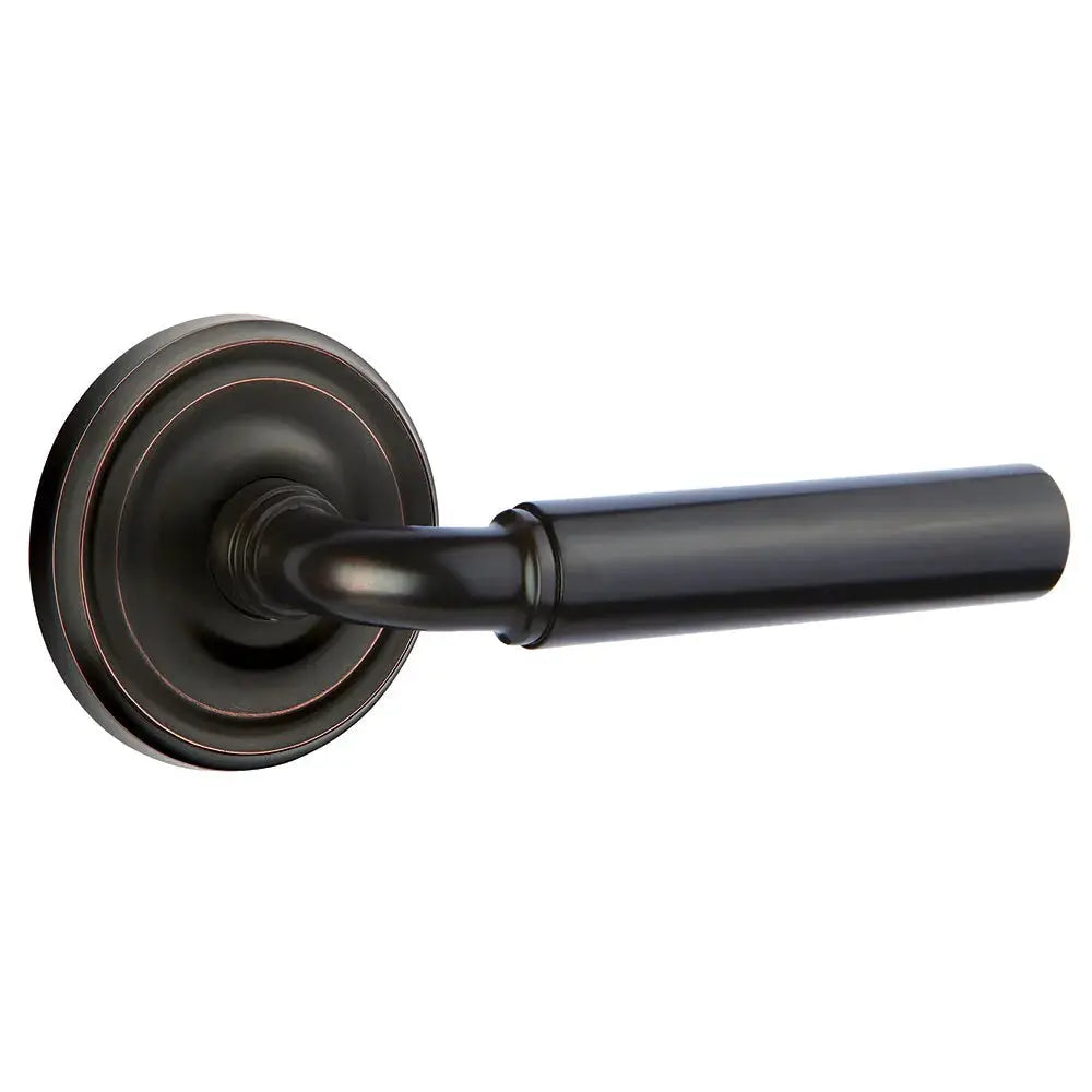Emtek Manning Door Lever with Regular Rose by Emtek