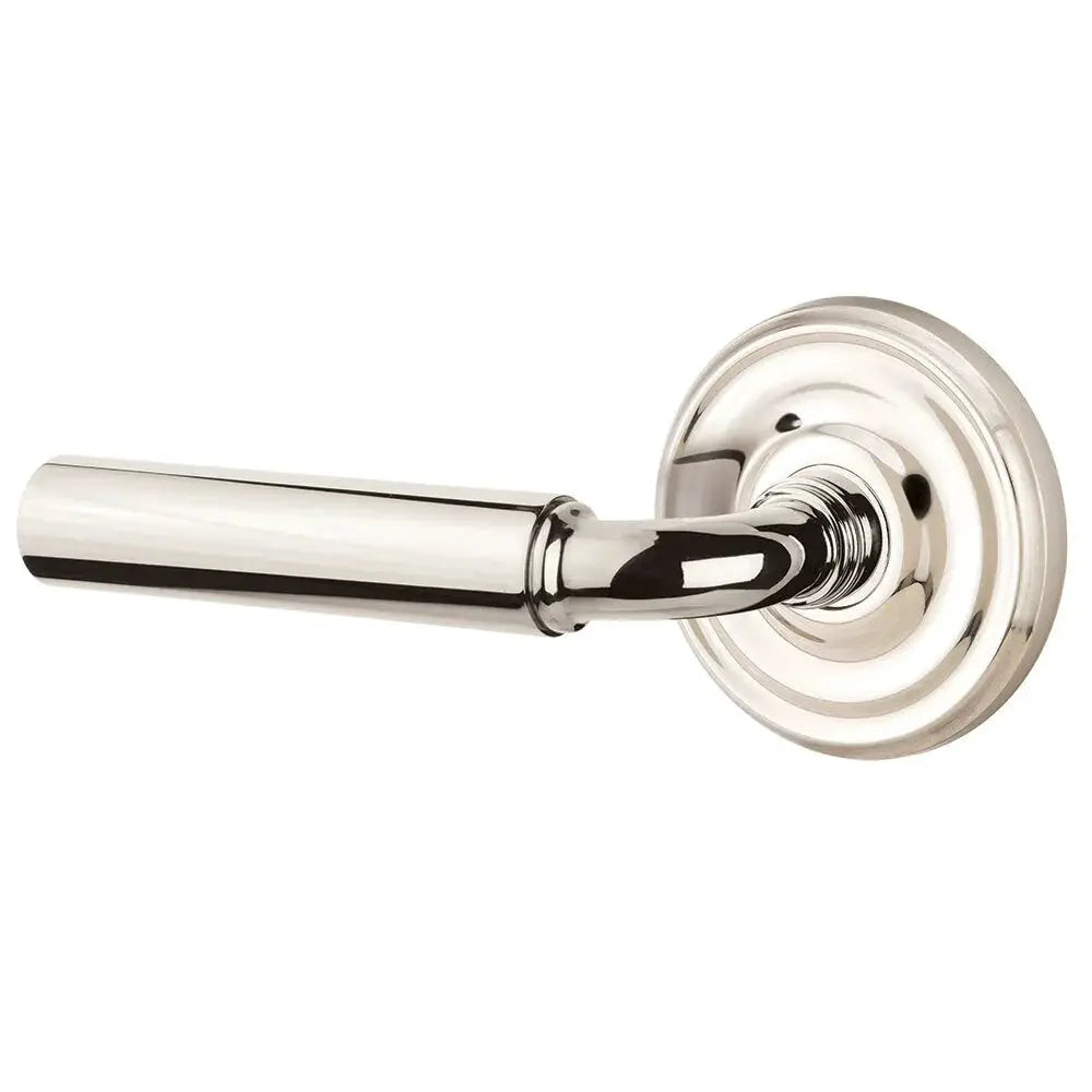 Emtek Manning Door Lever with Regular Rose by Emtek