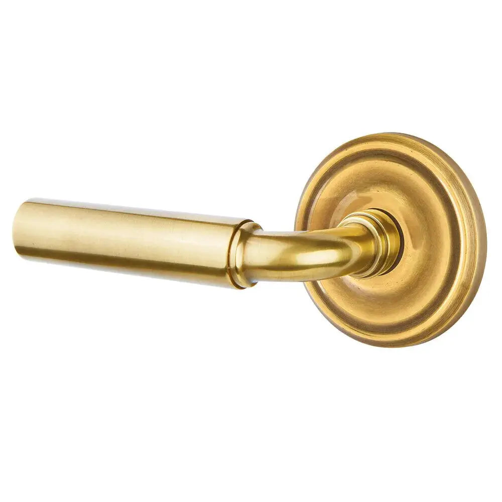 Emtek Manning Door Lever with Regular Rose by Emtek