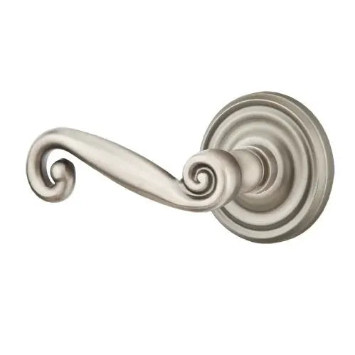 Emtek Rustic Door Lever with Regular Rose by Emtek
