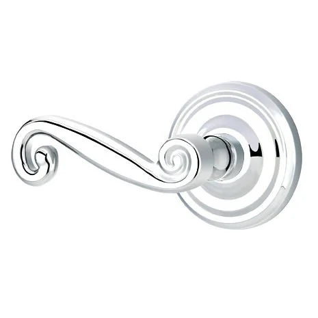 Emtek Rustic Door Lever with Regular Rose by Emtek