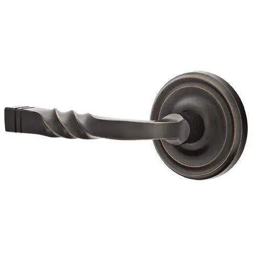 Emtek Sante Fe Lever with Regular Rose by Emtek