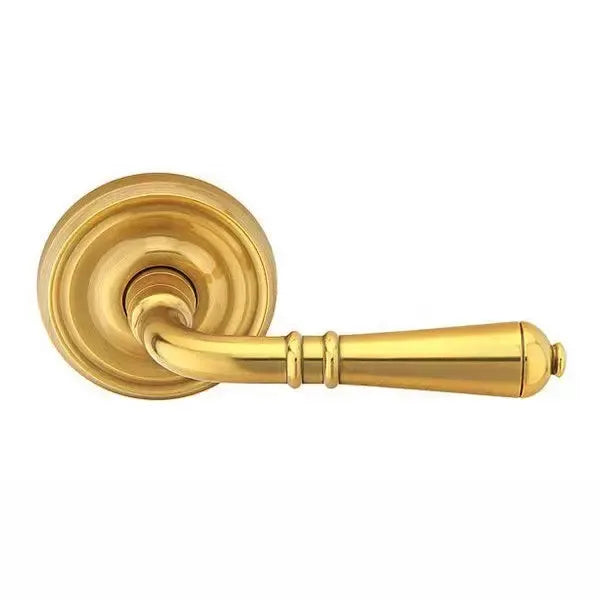 Emtek Turino Door Lever with Regular Rose by Emtek