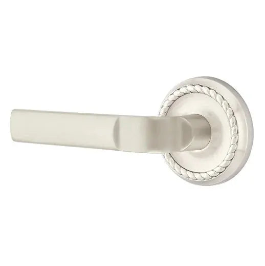 Emtek Aston Lever with Rope Rose by Emtek