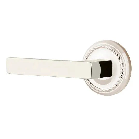Emtek Dumont Lever with Rope Rose by Emtek