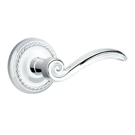 Emtek Elan Lever with Rope Rose by Emtek
