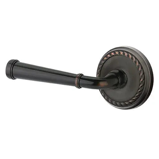 Emtek Merrimack Lever with Rope Rose by Emtek
