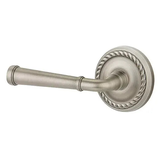 Emtek Merrimack Lever with Rope Rose by Emtek