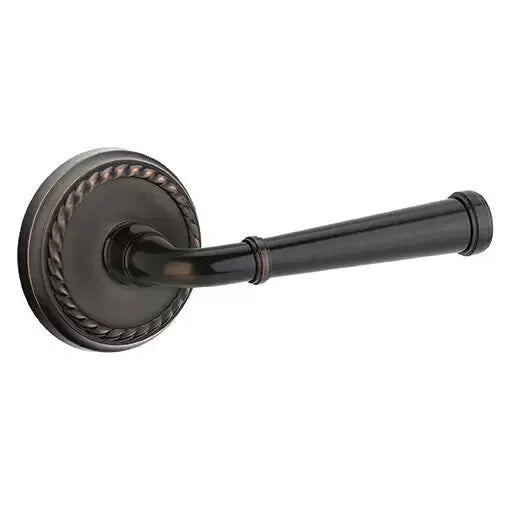 Emtek Merrimack Lever with Rope Rose by Emtek