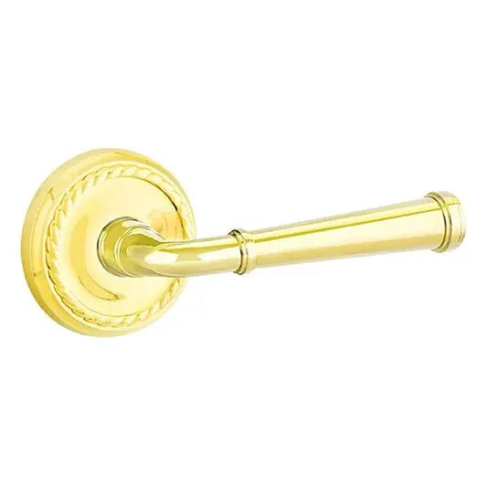 Emtek Merrimack Lever with Rope Rose by Emtek