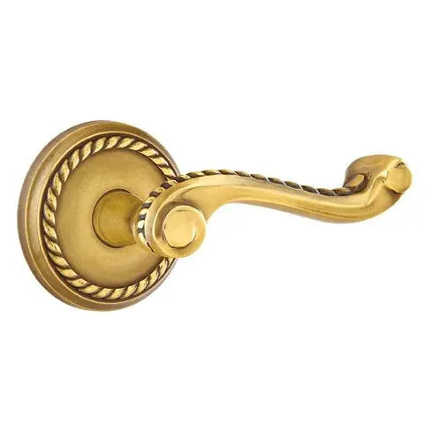 Emtek Rope Lever with Rope Rose by Emtek