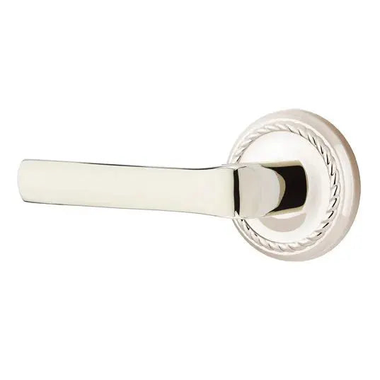 Emtek Spencer Lever with Rope Rose by Emtek