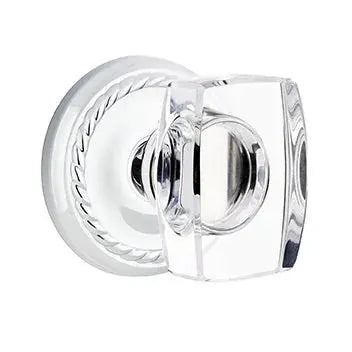 Emtek Windsor Door Knob with Rope Rose by Emtek