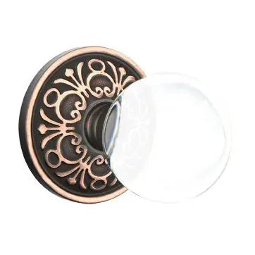 Emtek Bristol Door Knob with Lancaster Rose by Emtek