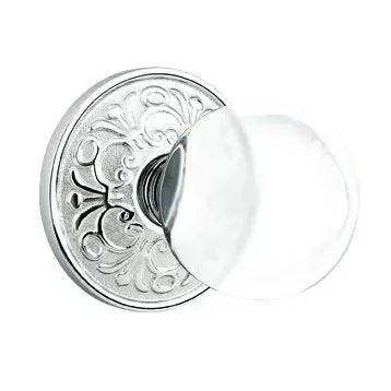 Emtek Bristol Door Knob with Lancaster Rose by Emtek