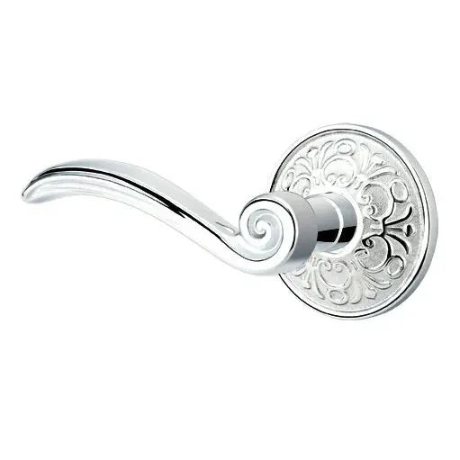 Emtek Elan Lever with Lancaster Rose by Emtek