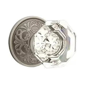 Emtek Old Town Door Knob with Lancaster Rose by Emtek