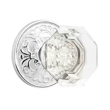 Emtek Old Town Door Knob with Lancaster Rose by Emtek