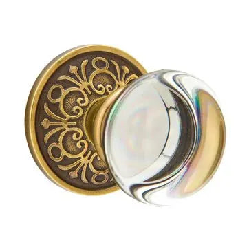 Emtek Providence Door Knob with Lancaster Rose by Emtek