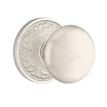 Emtek Providence Door Knob with Lancaster Rose by Emtek
