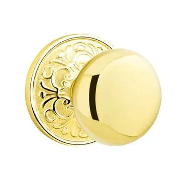 Emtek Providence Door Knob with Lancaster Rose by Emtek