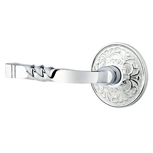 Emtek Sante Fe Lever with Lancaster Rose by Emtek