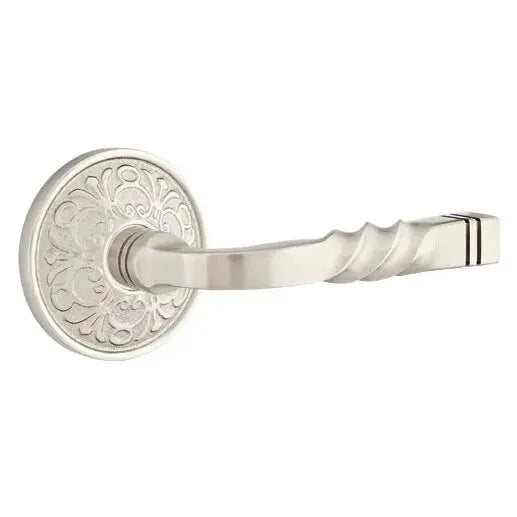 Emtek Sante Fe Lever with Lancaster Rose by Emtek