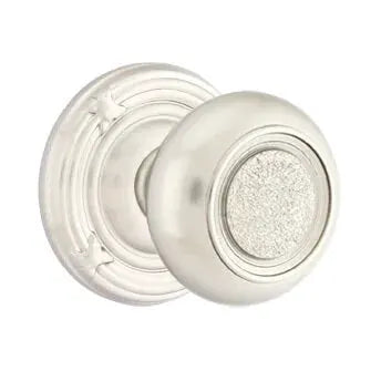 Emtek Belmont Knob with Ribbon and Reed Rose by Emtek
