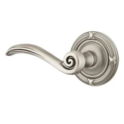 Emtek Elan Lever with Ribbon and Reed Rose by Emtek