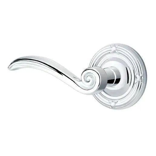 Emtek Elan Lever with Ribbon and Reed Rose by Emtek