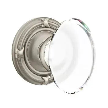 Emtek Hampton Door Knob with Ribbon and Reed Rose by Emtek