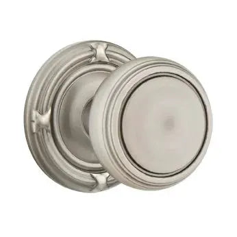 Emtek Norwich Door Knob with Ribbon and Reed Rose by Emtek
