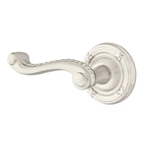 Emtek Rope Lever with Ribbon and Reed Rose by Emtek