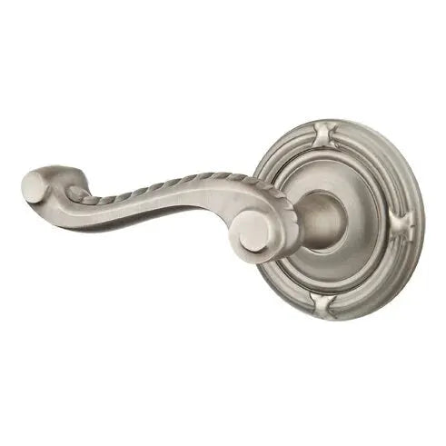 Emtek Rope Lever with Ribbon and Reed Rose by Emtek