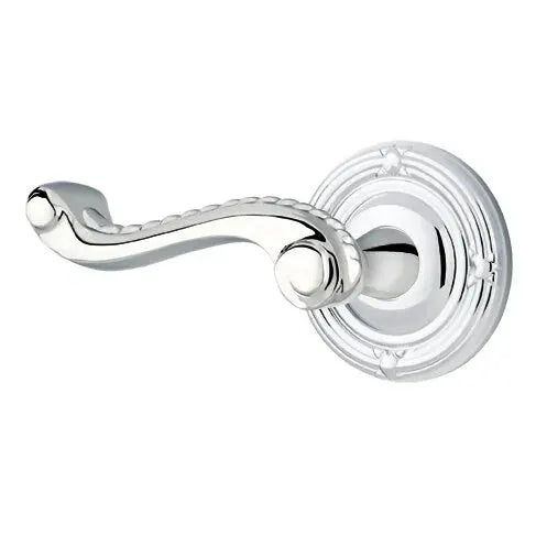 Emtek Rope Lever with Ribbon and Reed Rose by Emtek