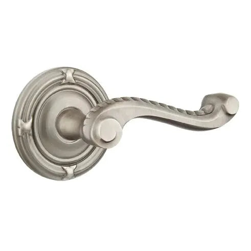 Emtek Rope Lever with Ribbon and Reed Rose by Emtek