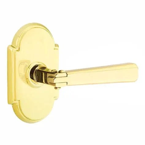 Emtek Arts and Crafts Door Lever with #8 Rose by Emtek