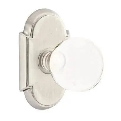 Emtek Bristol Door Knob with #8 Rose by Emtek