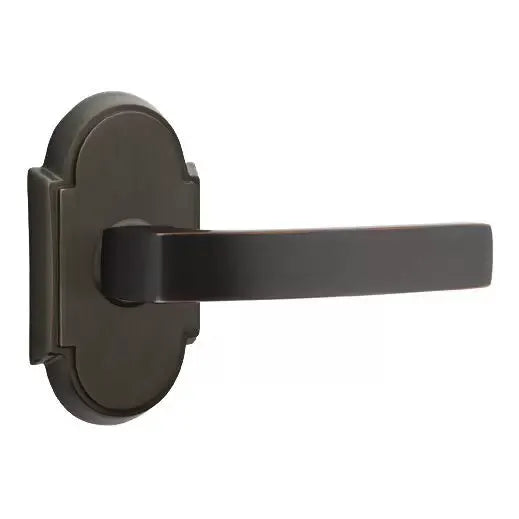 Emtek Breslin Lever with #8 Rose by Emtek