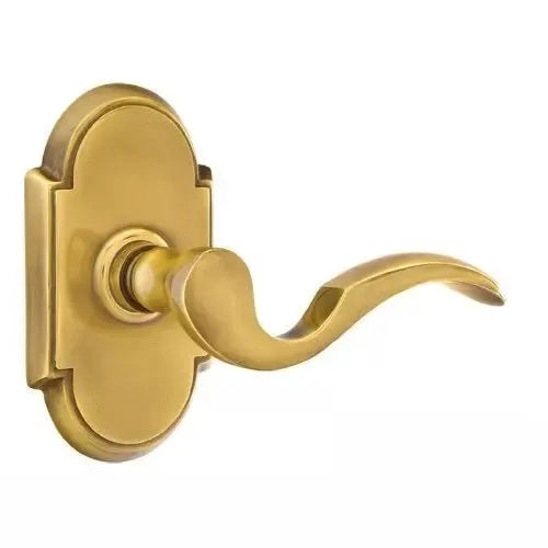 Emtek Cortina Door Lever with #8 Rose by Emtek