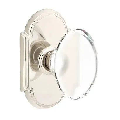 Emtek Hampton Door Knob with #8 Rose by Emtek