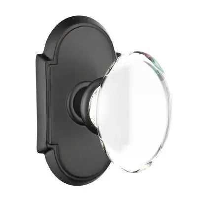Emtek Hampton Door Knob with #8 Rose by Emtek