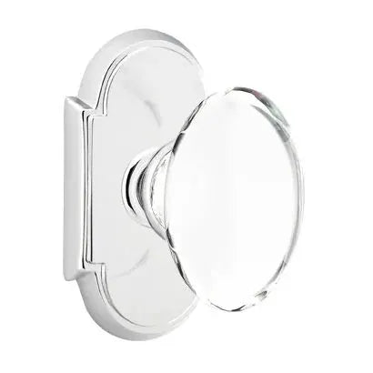 Emtek Hampton Door Knob with #8 Rose by Emtek
