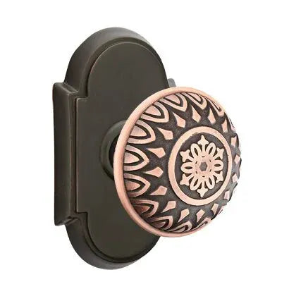 Emtek Lancaster Knob with #8 Rose by Emtek