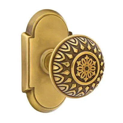 Emtek Lancaster Knob with #8 Rose by Emtek