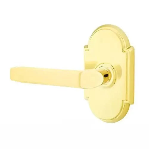 Emtek Milano Door Lever with #8 Rose by Emtek